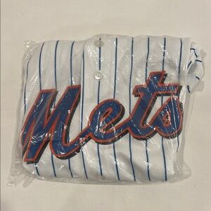 New in package Mets jersey large top